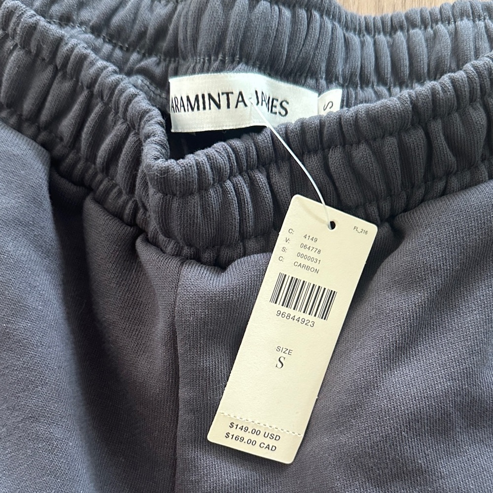 Gray & White Track Pants - araminta James - Picture 2 of 8